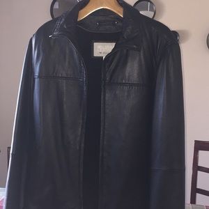Men's leather jacket